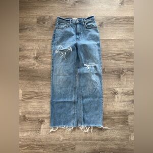 Abercrombie & Fitch relaxed high rise jeans